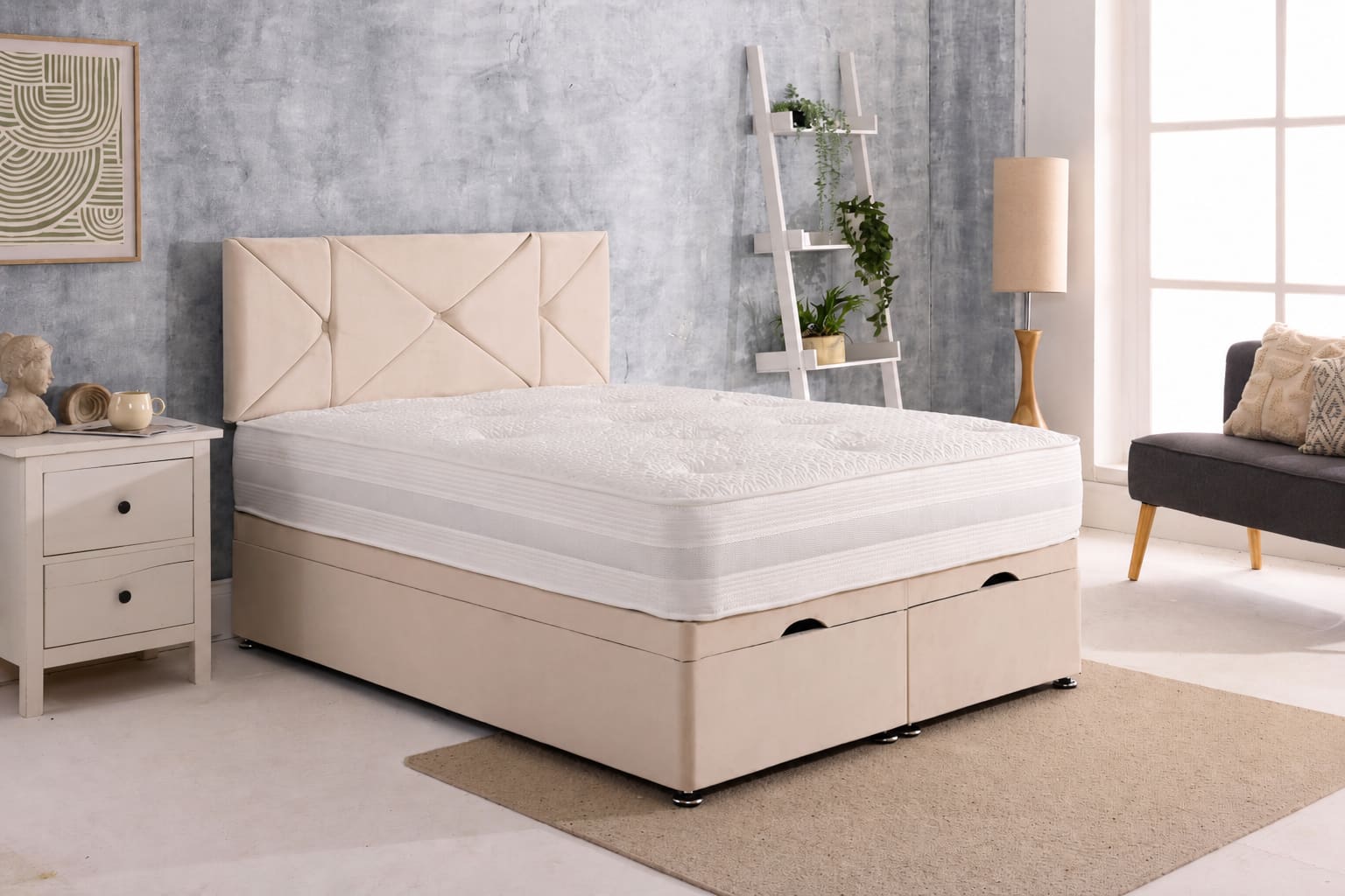 Hampshire Ottoman Bed Set