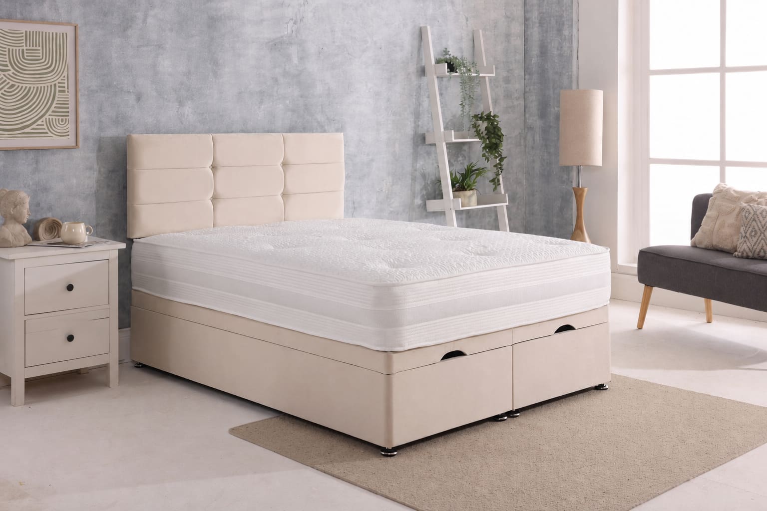 Rome Ottoman Bed Set