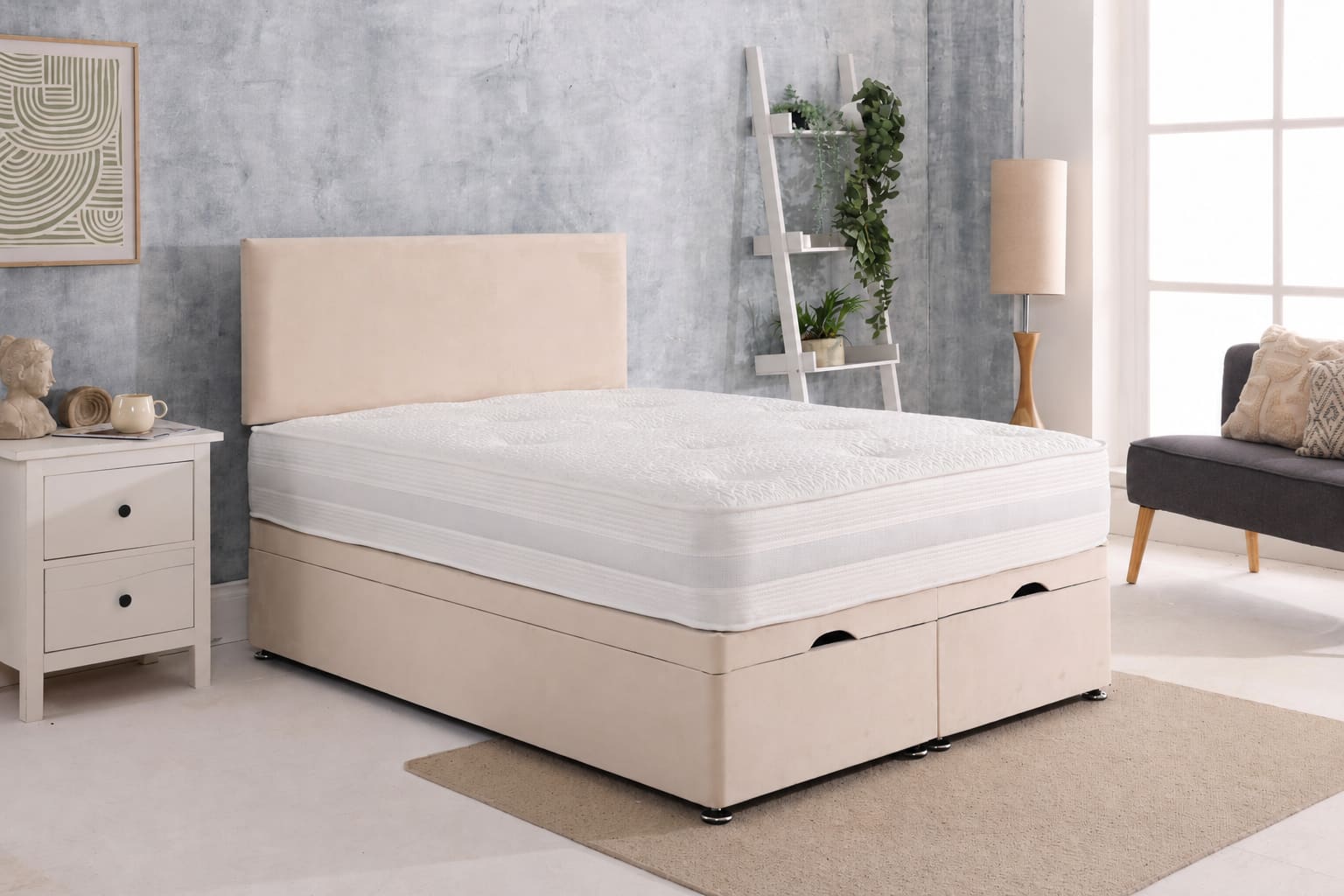 Sicily Ottoman Bed Set