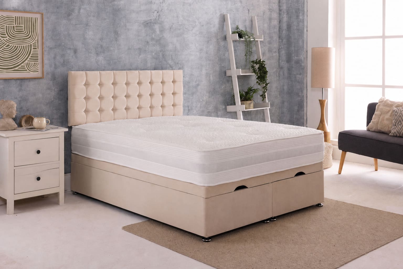 Vegas Ottoman Bed Set